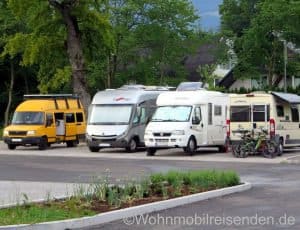 Stellplatz fürs Wohnmobil in Bled